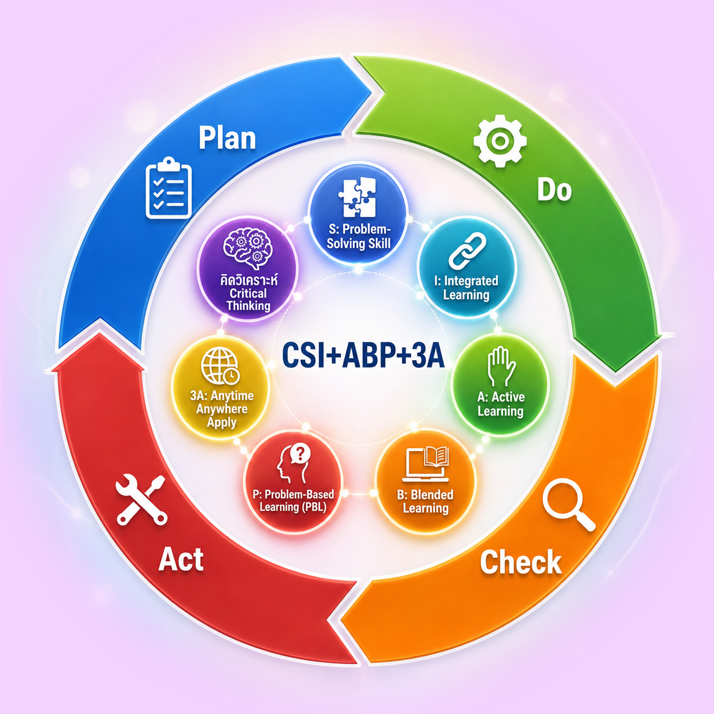 CSI + ABP + 3A
